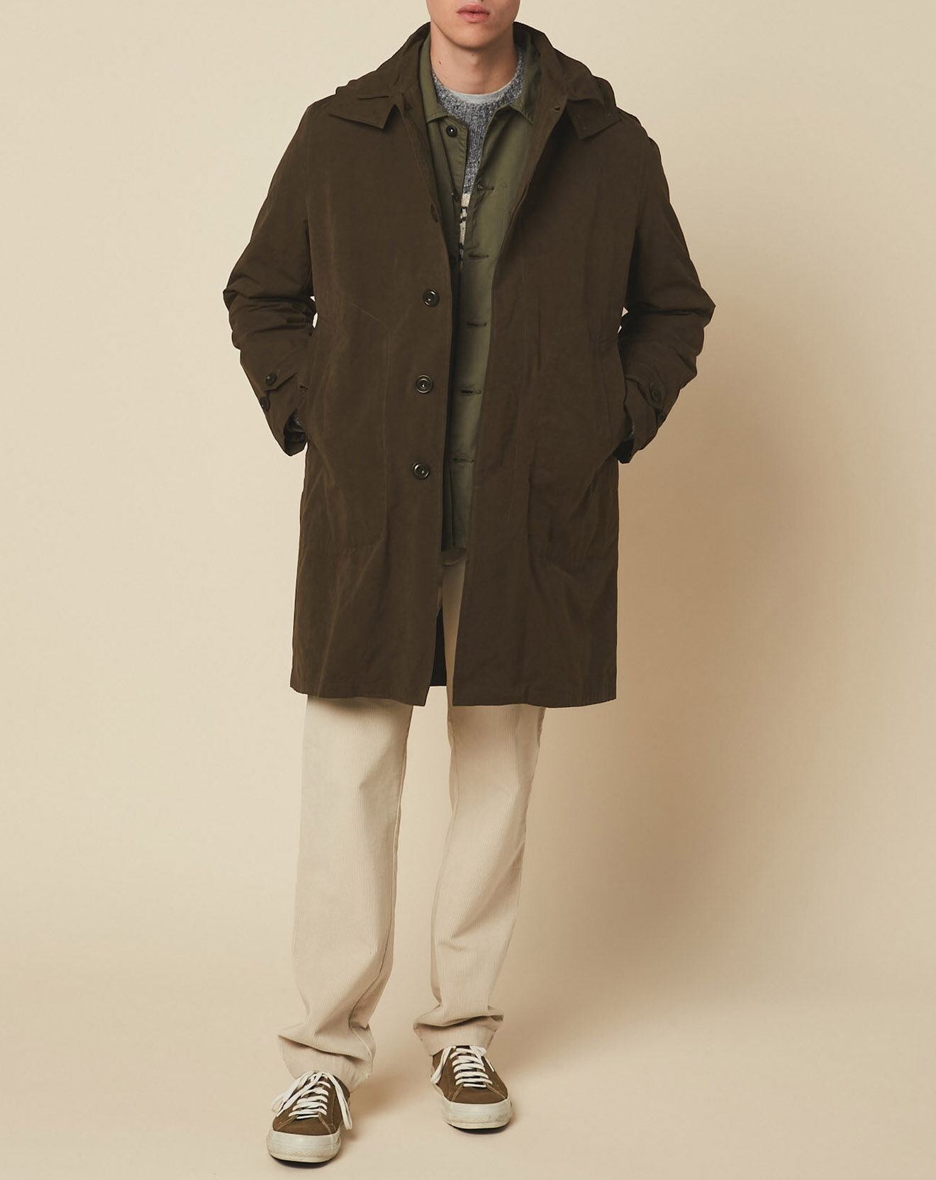 Hartford Parka légère Cleeve army