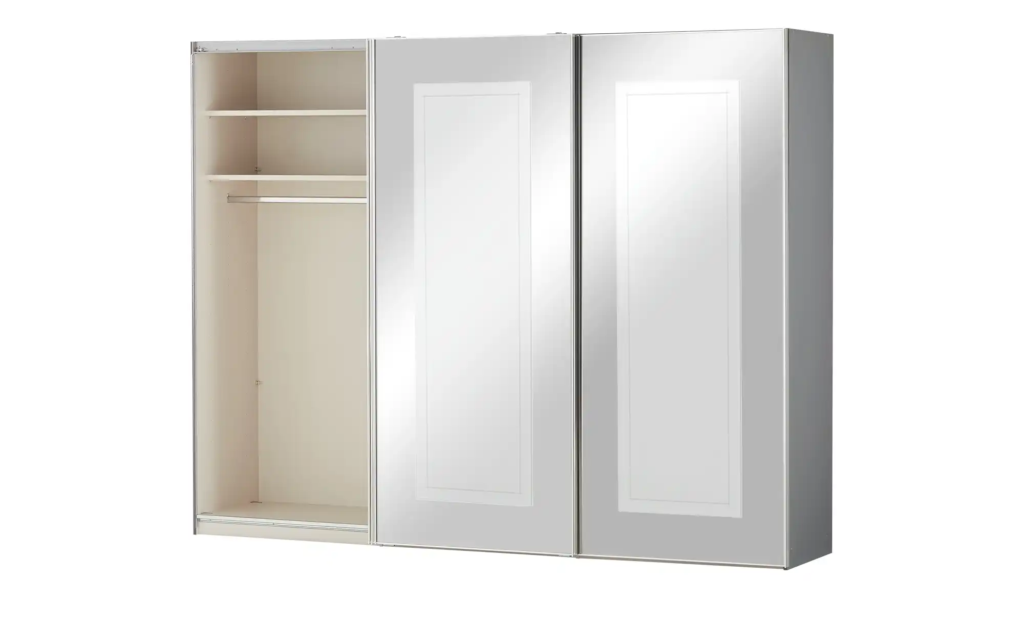 Schwebetürenschrank verspiegelt Bonio