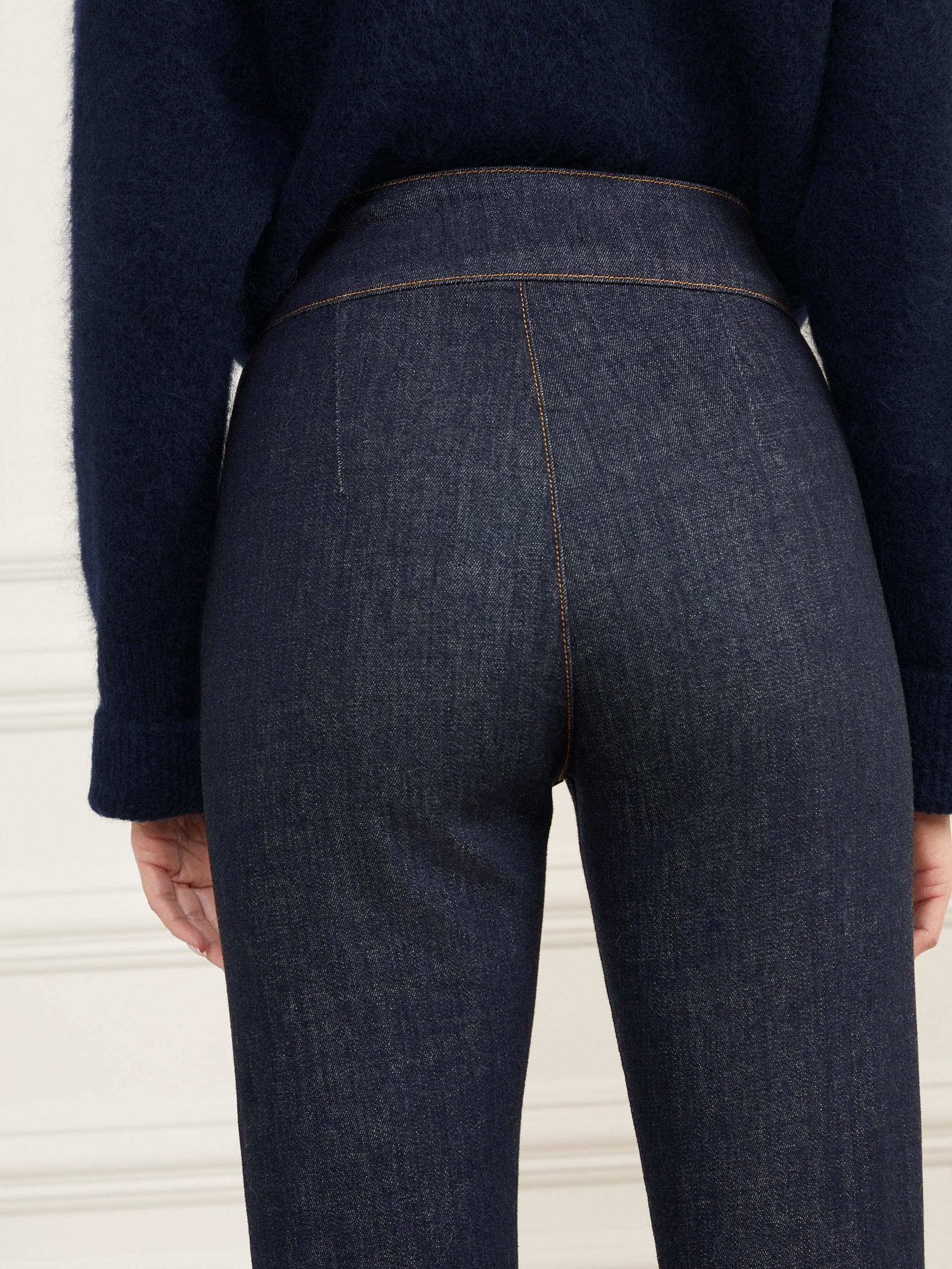 Calça jeans flare Mia