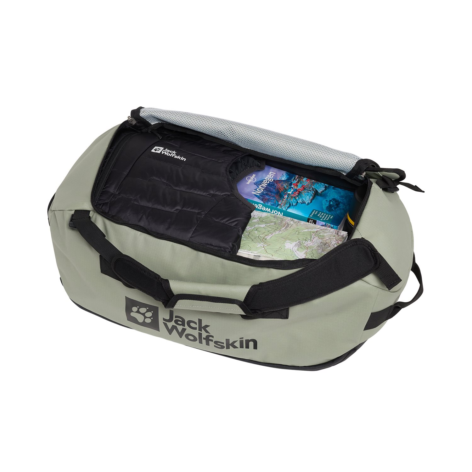 Jack Wolfskin All-In Duffle 45 mint leaf