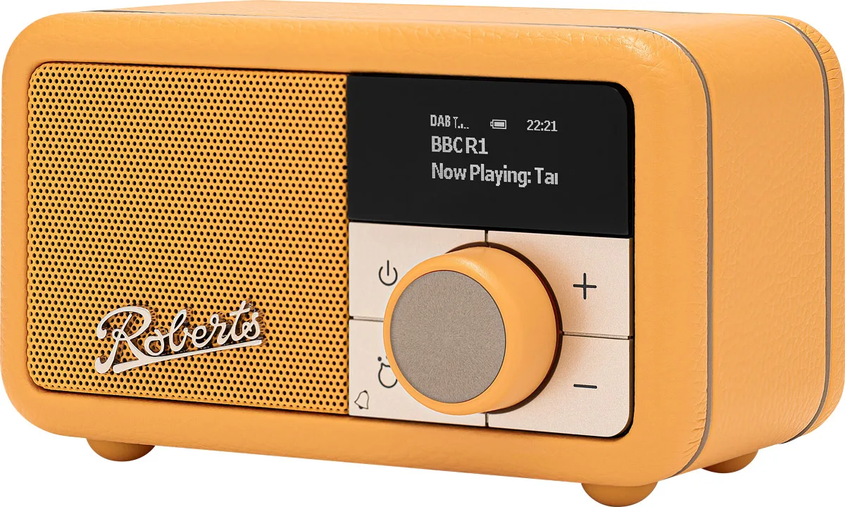 Roberts Revival Petite 2 Jaune Enceintes Bluetooth portables