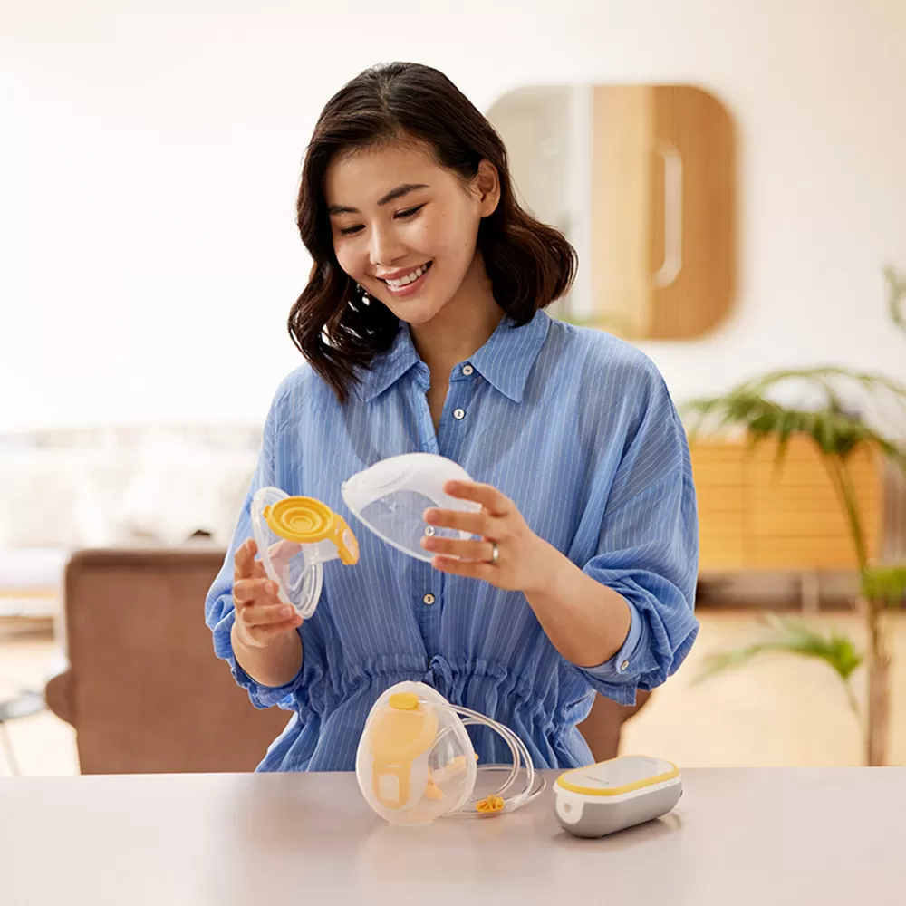 Medela Hands-Free Brysttragt 21 mm - 2 stk.