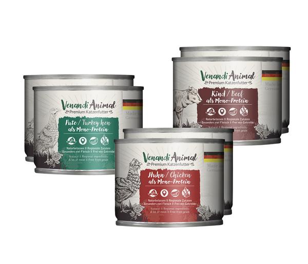 Venandi Animal Nassfutter für Katzen Adult