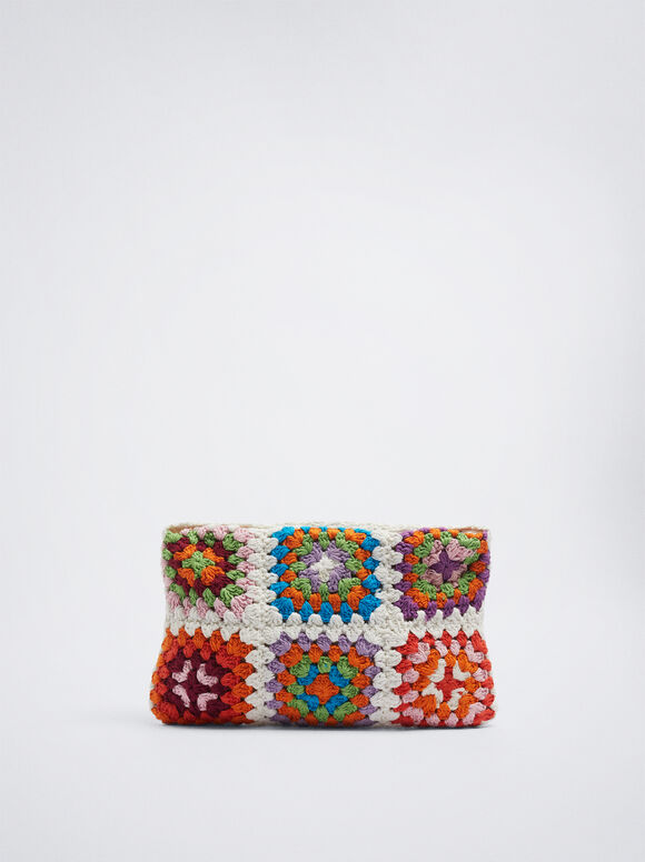 Bolsa de crochê - Cru