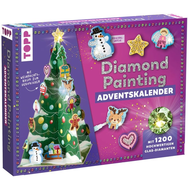 TOPP - Adventskalender - Diamond Painting