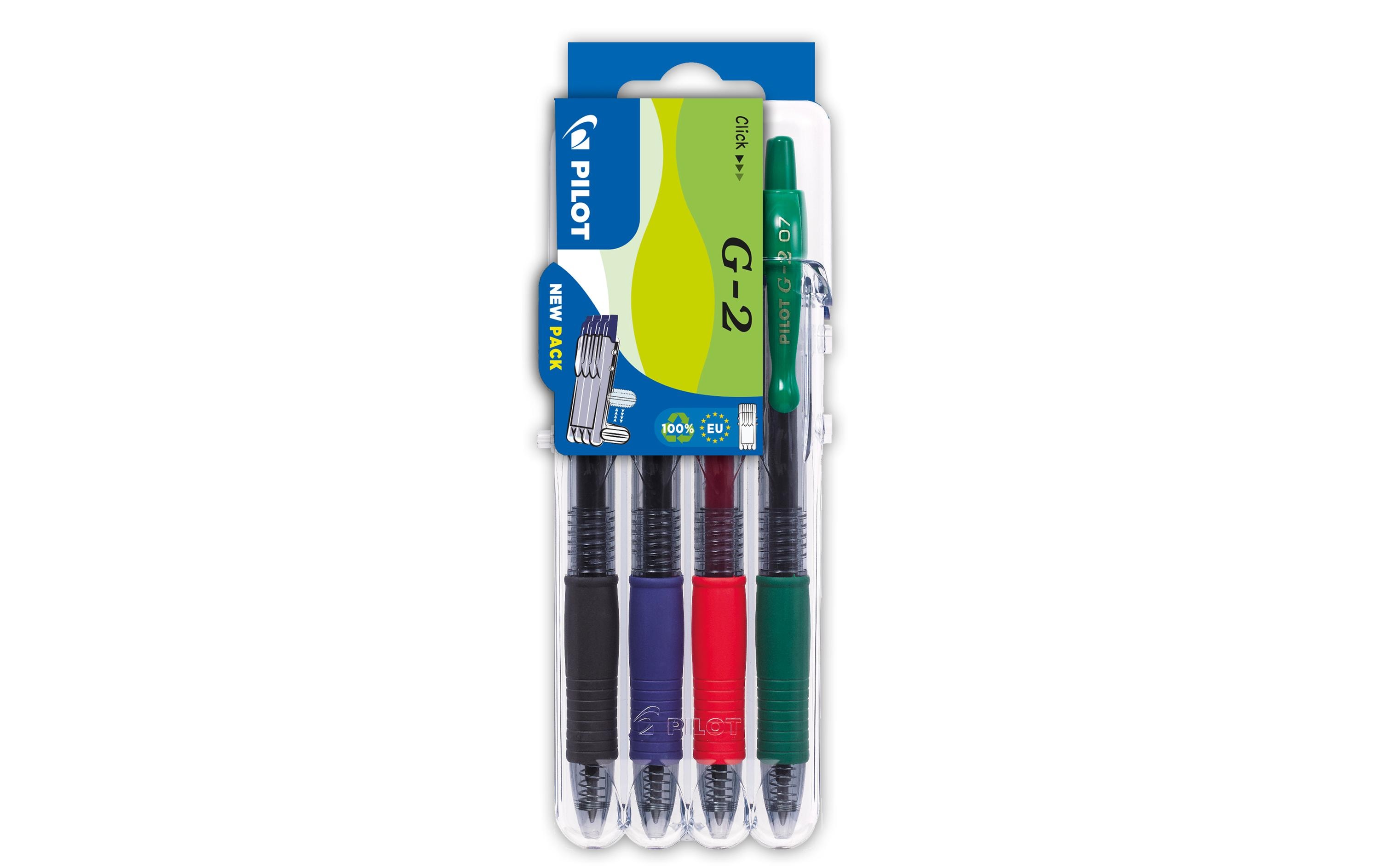 Gelschreiber G-2 Set2Go Standard 4 StückGelroller Medium