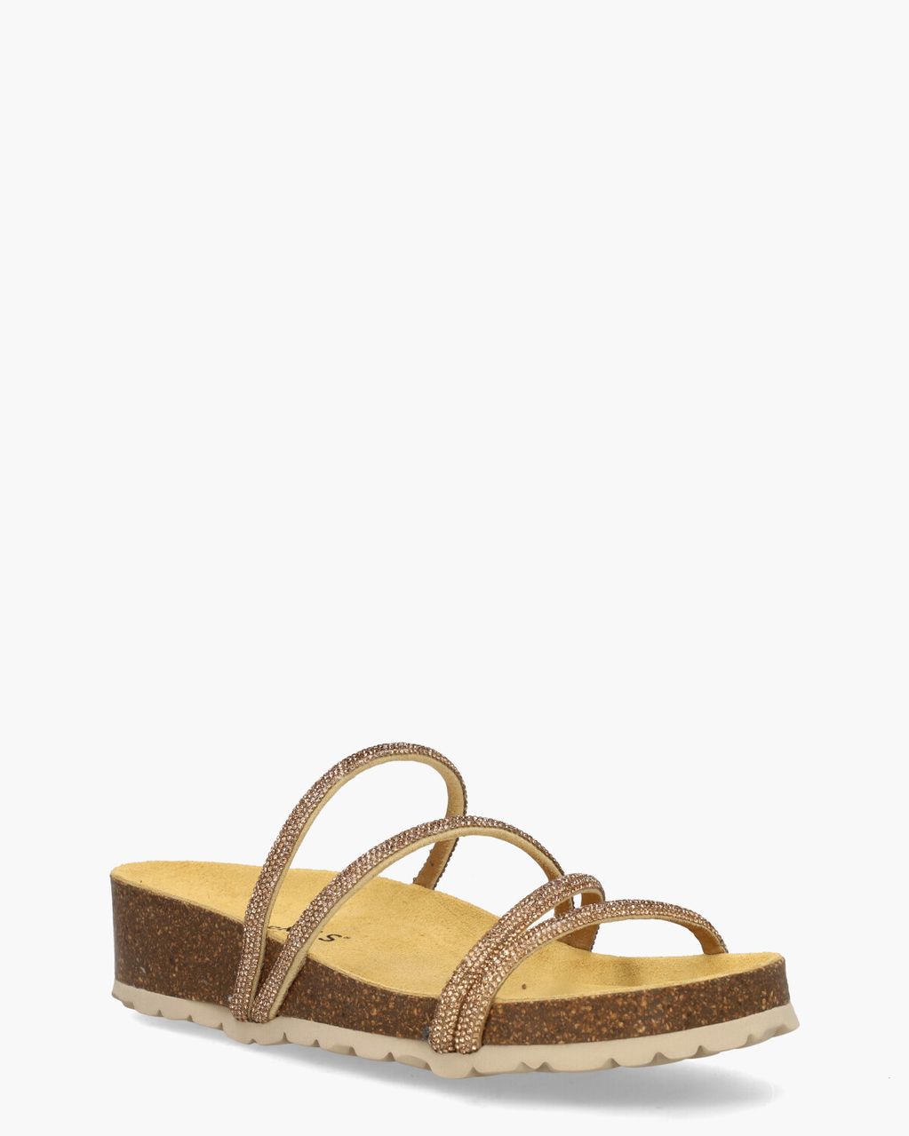Cypres Tozzy Brons Damesslippers