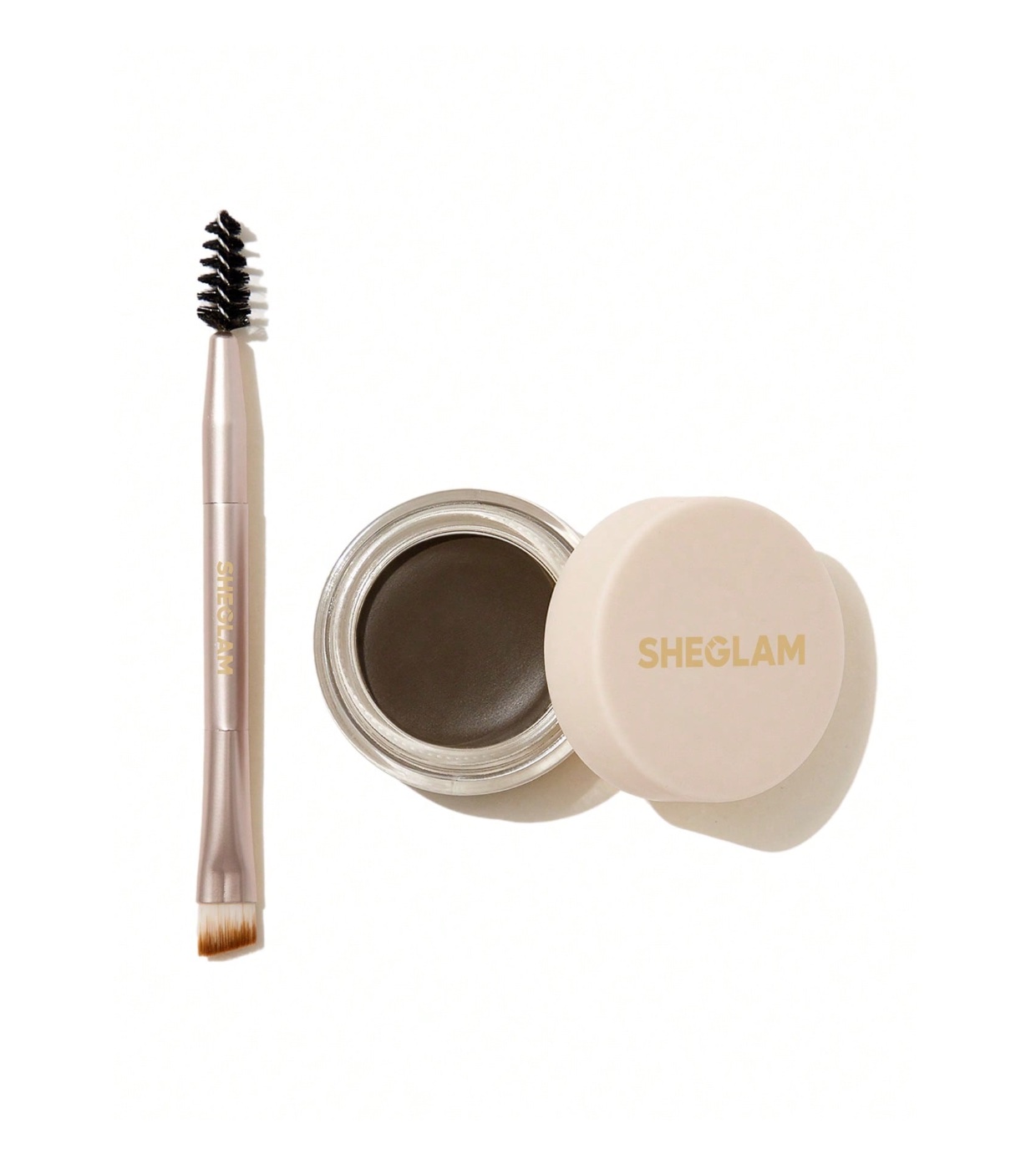 SHEGLAM - Pomada para Sobrancelhas à Prova d'Água Boss Brow - Dark Brown