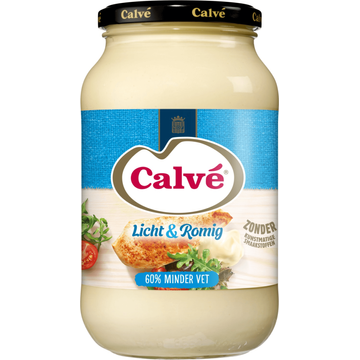 Calvé Mayonaise Pot Licht & Romig 650 ml