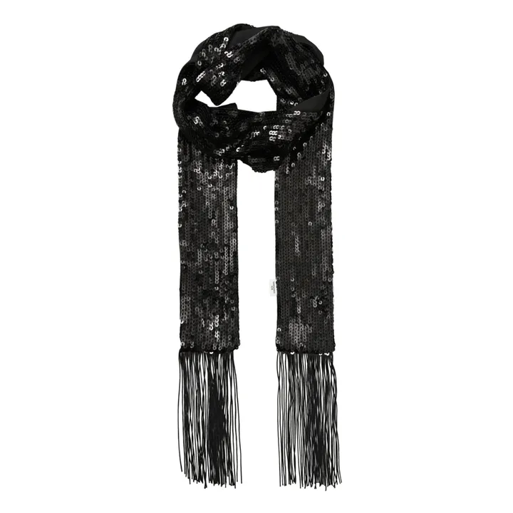 Becksöndergaard Echarpe Beryl Sequins | Noir