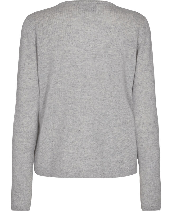 Magasin du Nord Collection Mabel 3 - 100% Cashmere Light grey melange