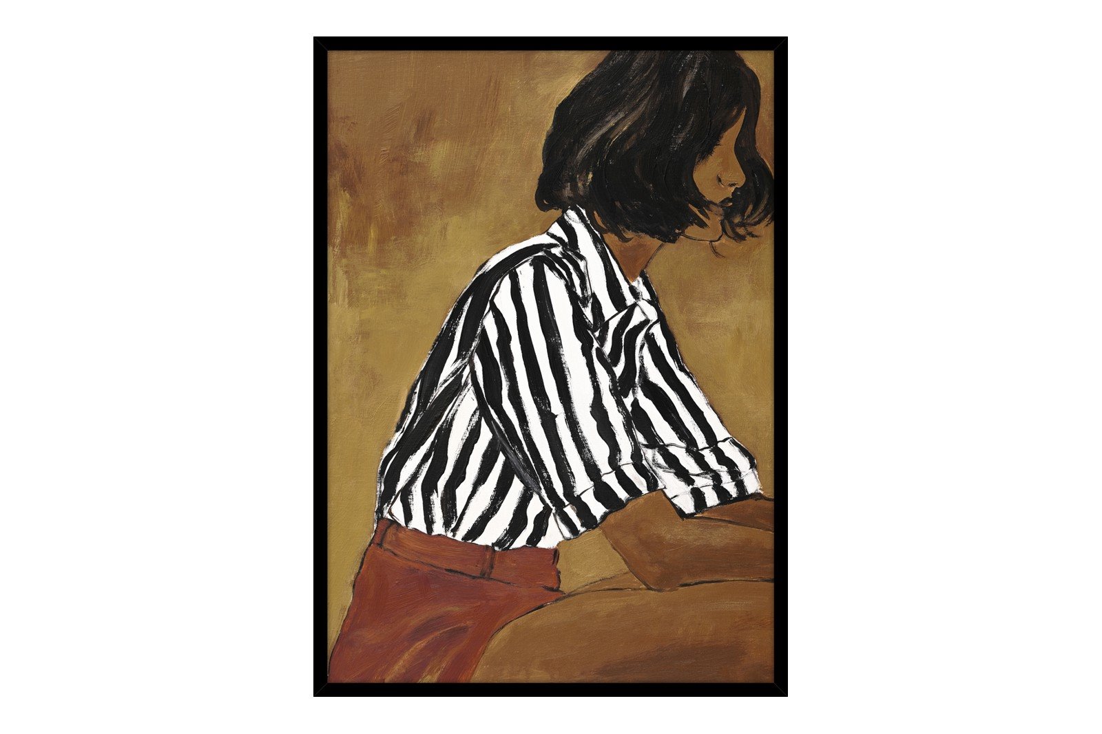 Let It Go 70x100 cm Black Frame