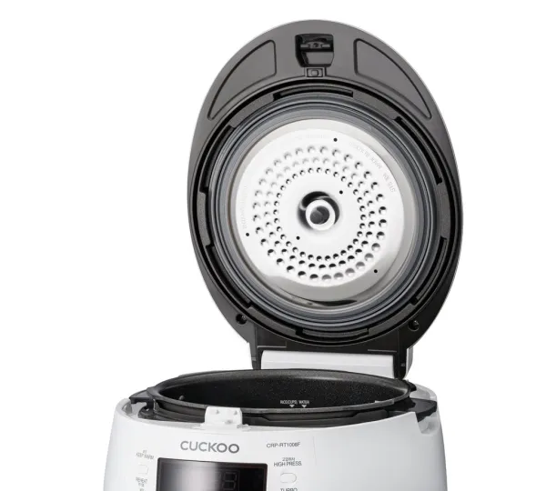 Cuckoo CRP-RT1008F, Hvid, 1,8 L, Aluminium, LED, Knapper, 1,2 m