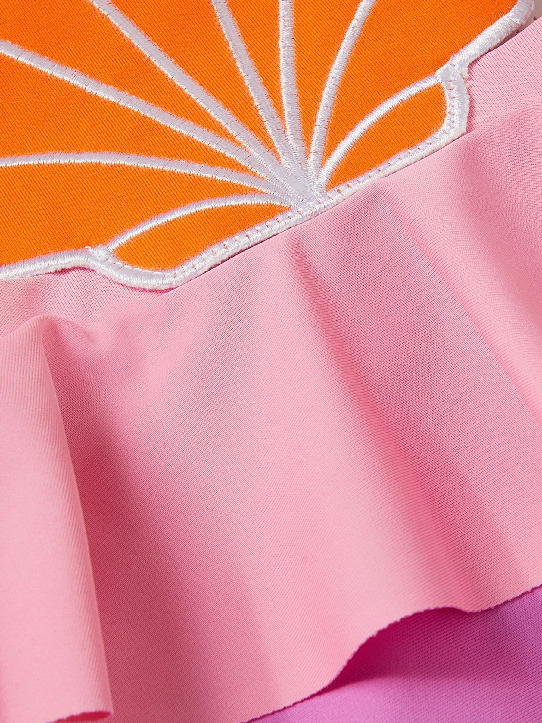 Monsoon Seashell Applique Cut Out Swimsuit