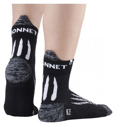 Chaussettes De Running Monnet Run Ice Noir