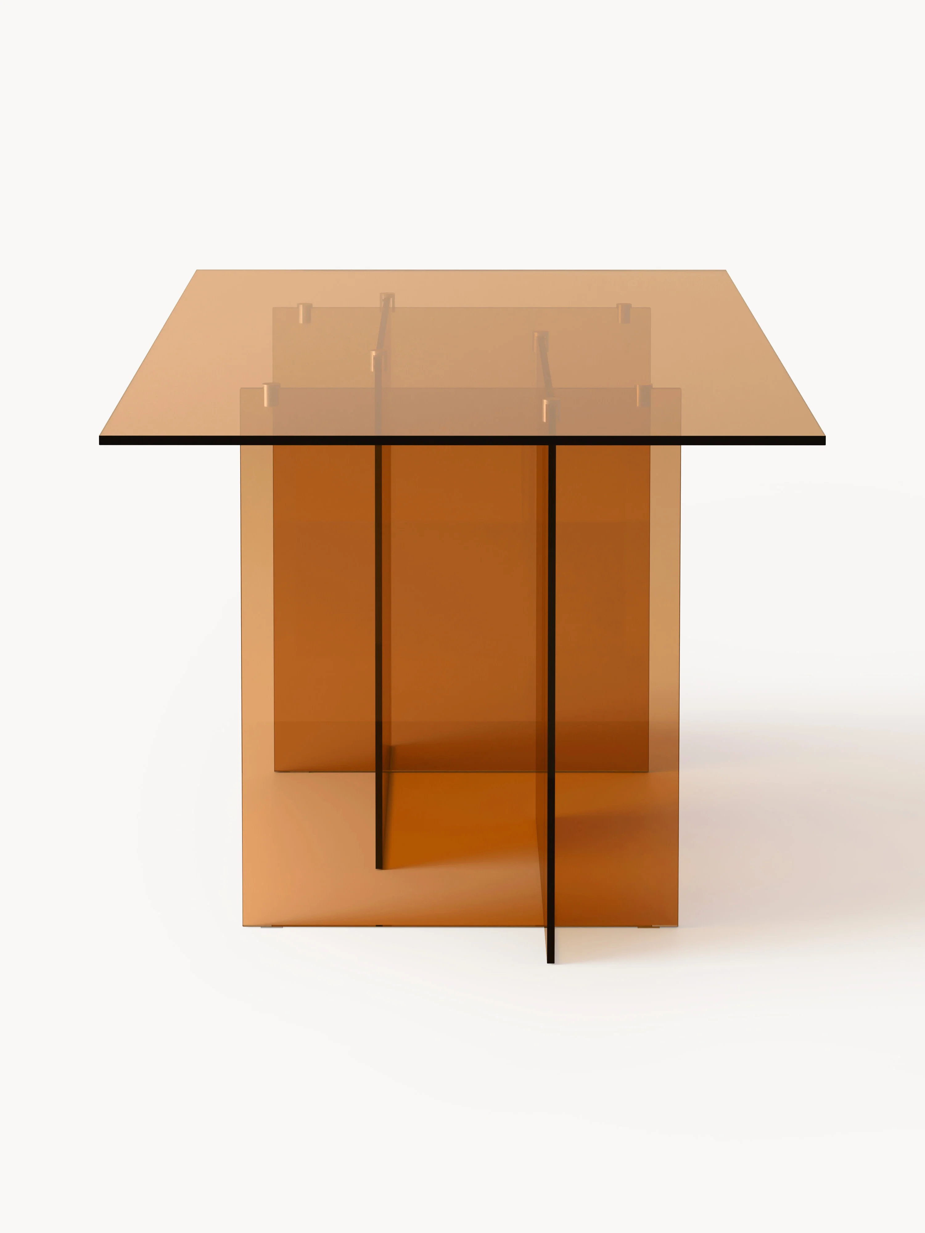 Glazen eettafel Anouk, in verschillende formaten