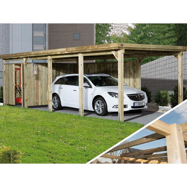 Weka Carport 617, ohne Dacheindeckung