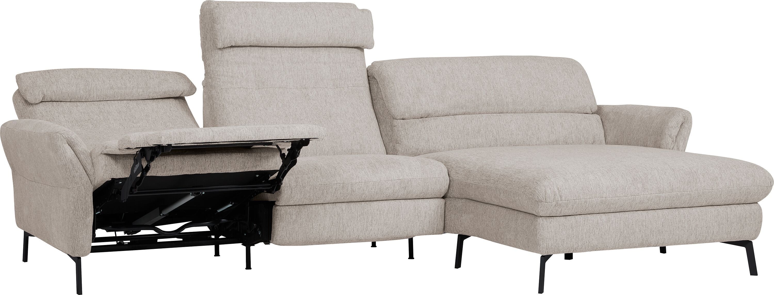 SEBO Ecksofa - Natur / B: 284.0 cm x T: 161.0 cm x H: 84.0 cm