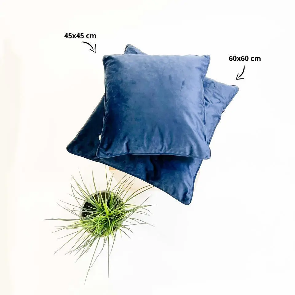 Sierkussen Finn - Insignia Blue - 45x45 cm