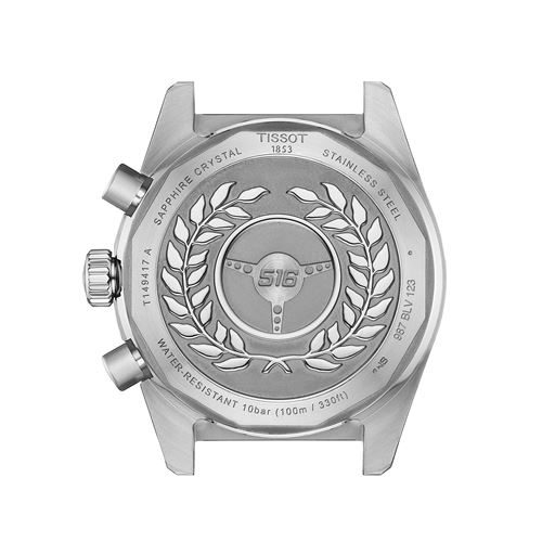 Tissot PR516 Chronograph T149.417.11.051.00 Herreur, Steel/Black, 40 mm