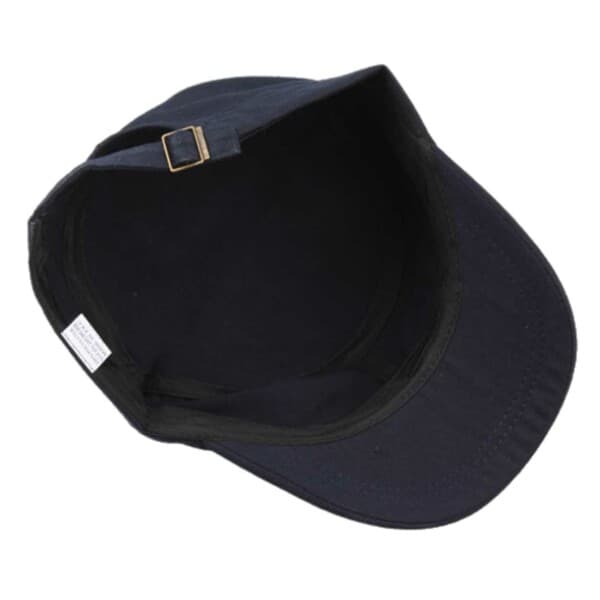 Mørkeblå marinens militærs armyps - Flat Army Cap