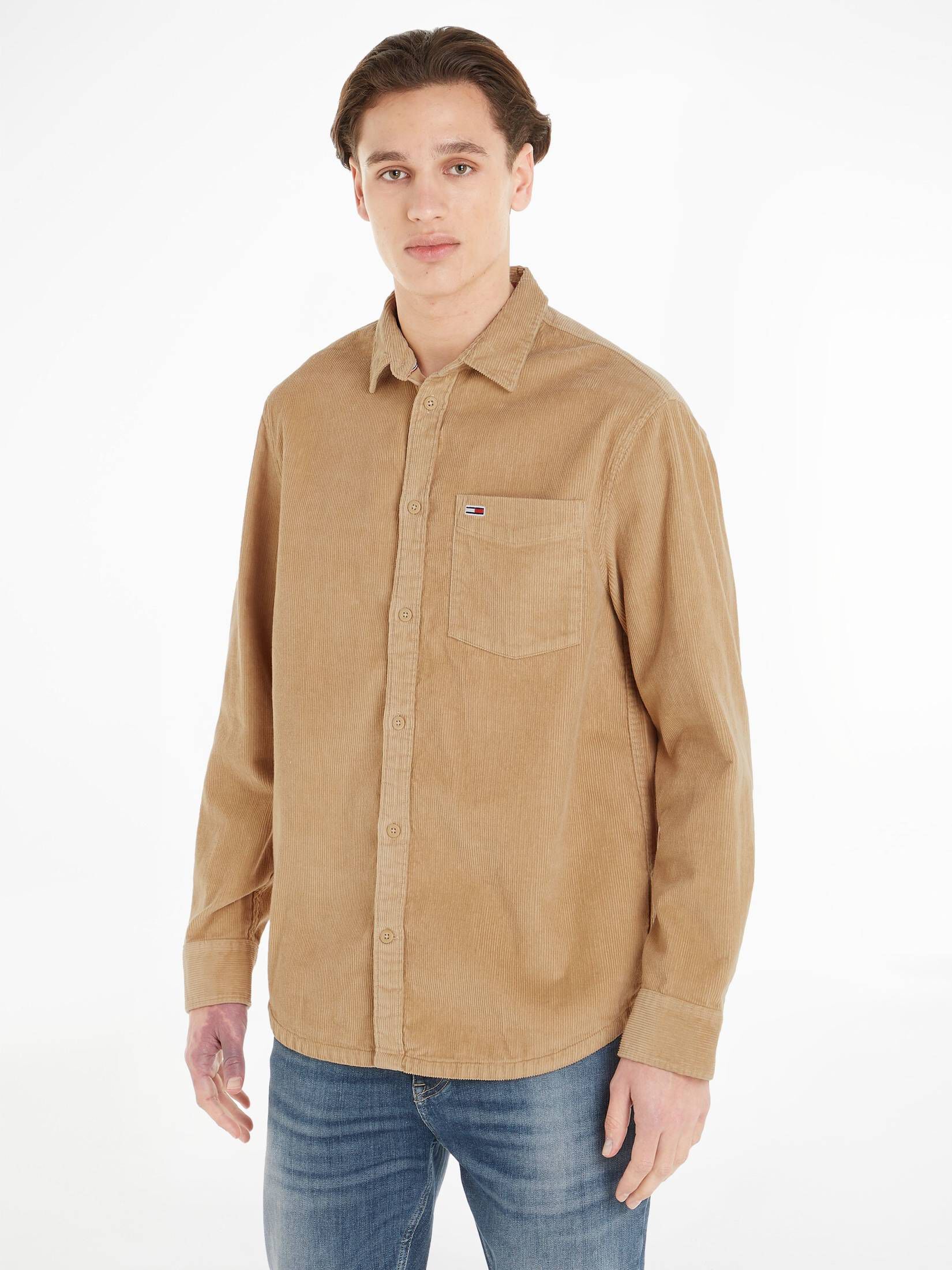 Tommy Jeans| Herren Cordhemd