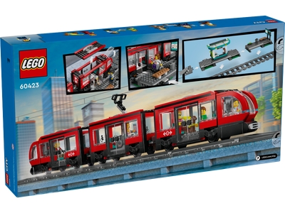 LEGO Stadstram en station (60423)