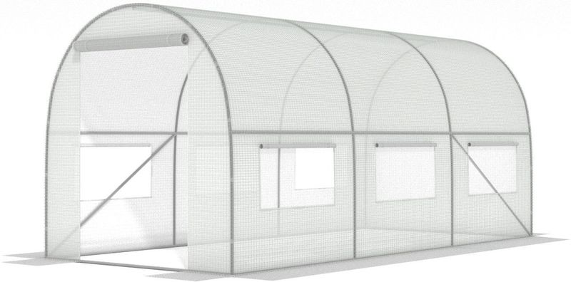 Folietunnel - Metalen Constructie - Voor Groenten - 3 Delen