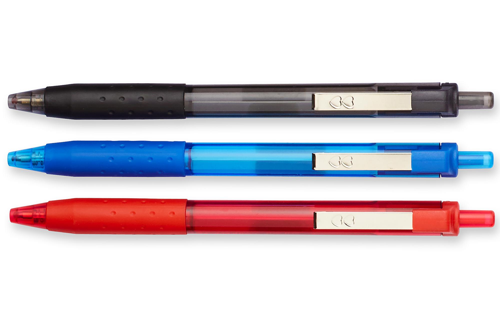 Kugelschreiber Inkjoy 300 RT 1 mm, Rot/Blau/Schwarz, 4 StückKuli für den Alltag