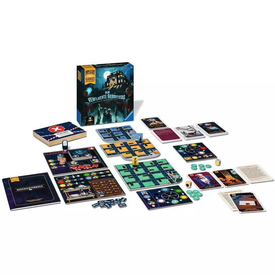 Ravensburger Mystery Games – Der verfluchte Geburtstag bunt