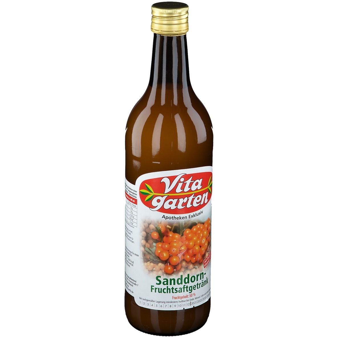 Vitagarten Sanddorn Fruchtsaftgetränk