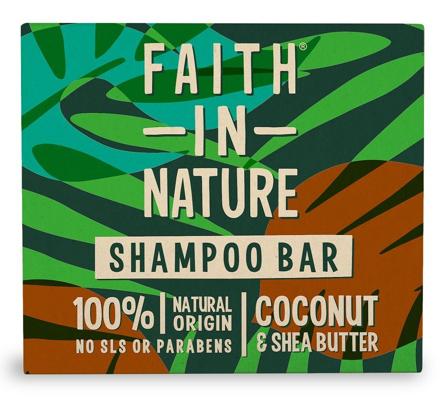 Faith in Nature Shampoo Bar Coconut & Shea Butter (85 gram)