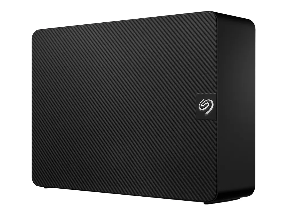 Seagate Expansion STKP10000400 - Harddisk - 10 TB - ekstern (stationær) - USB 3.0 - sort - med Seagate Rescue Data Recovery