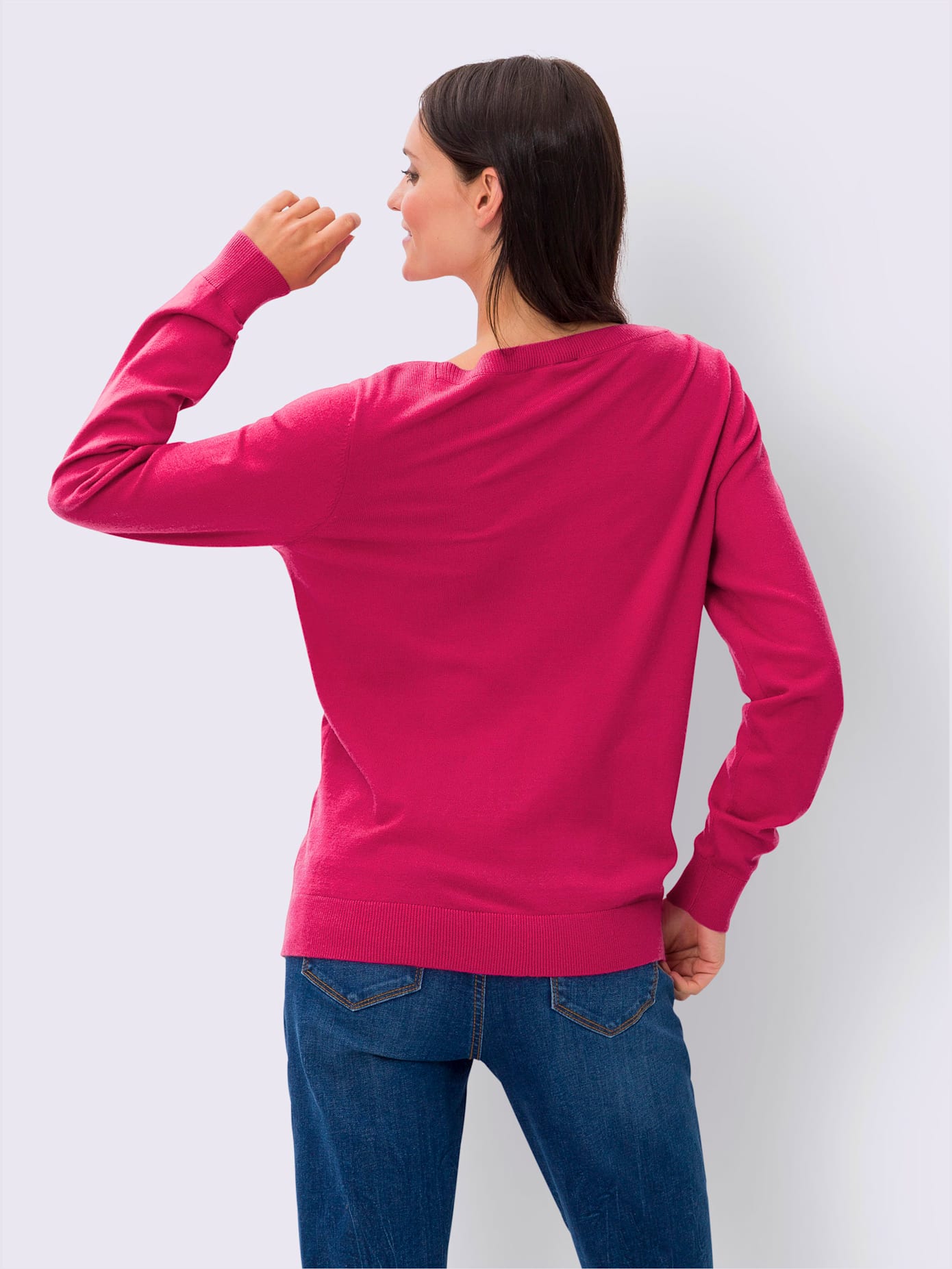 Pull motif tricoté aspect 3d