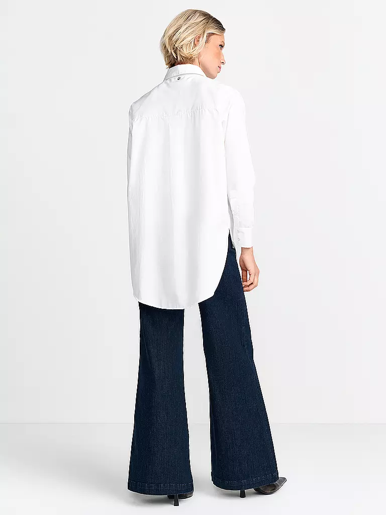 RICH & ROYAL Bluse weiss