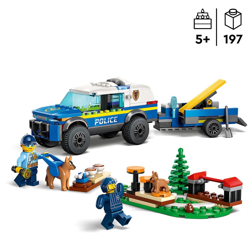 LEGO City - Mobil Politihundetræning (60369)