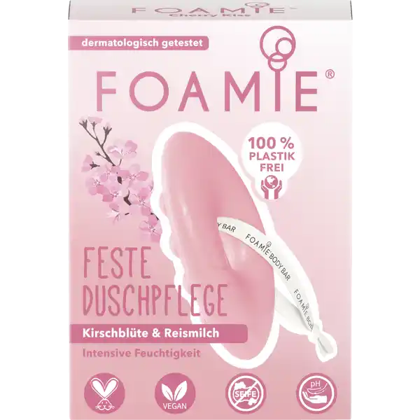 Feste Duschpflege Kirschblüte & Reismilch