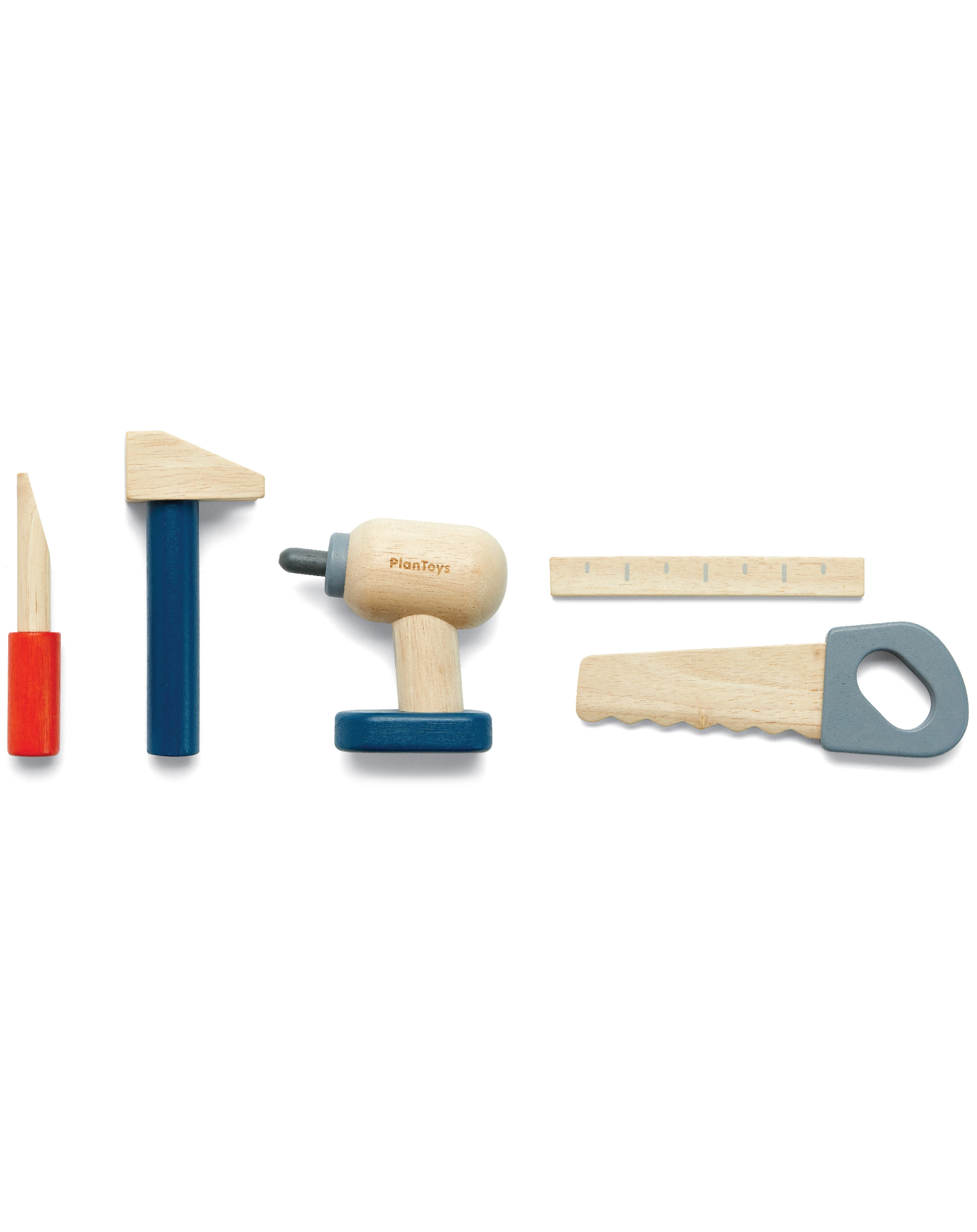 Holz-Spielzeug HANDWERKS-SET 6-teilig