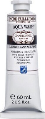 Charbonnel - Printing Ink For Wipping Blæk - Soft Black 60 ML