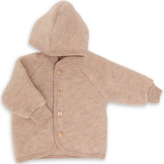 Engel Cardigan - Wol - Zandmelange