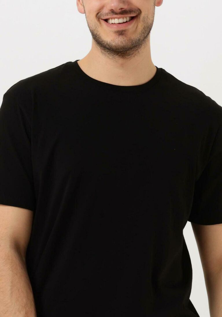 SELECTED HOMME zwarte selected homme t-shirt slhaspen ss o-neck tee