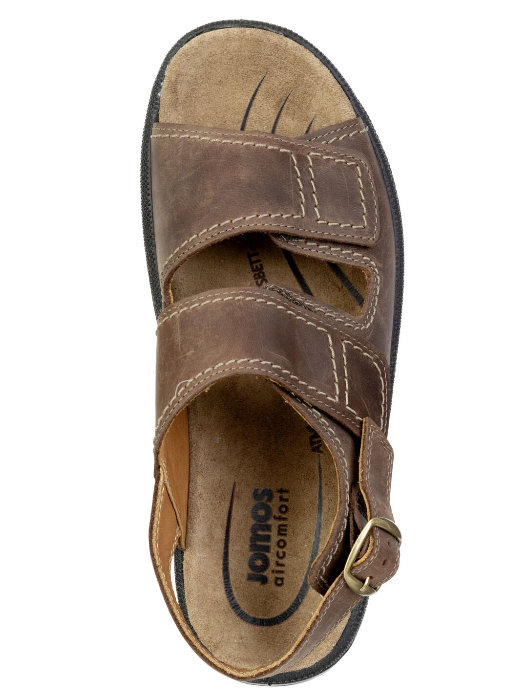 Klassische Herren-Sandalen, Weite H, mit Klettverschluss