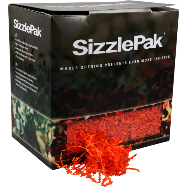 SizzlePak® Vulmateriaal, papier, 1.25kg, oranje