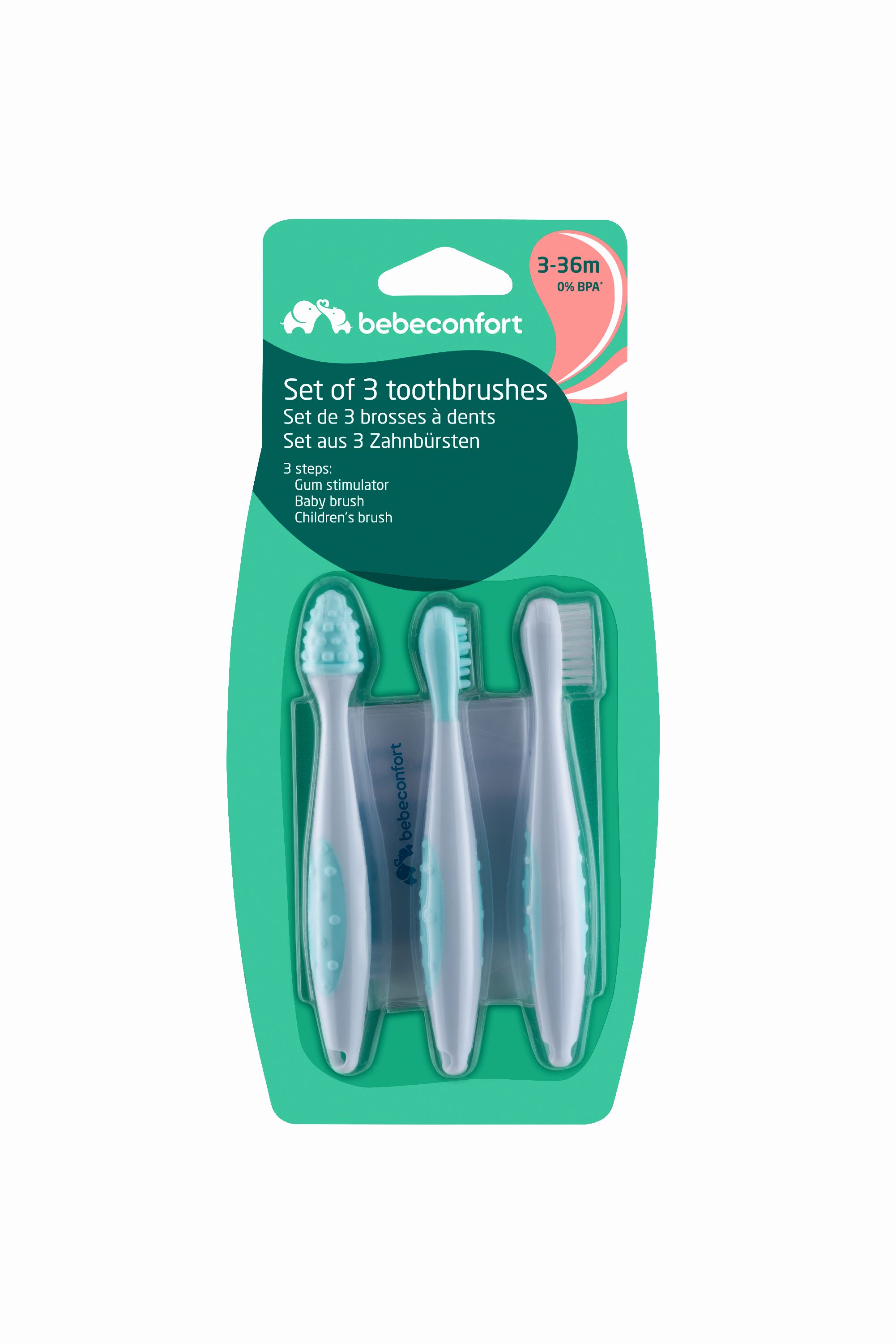 Babyzahnbürste 3er-Set