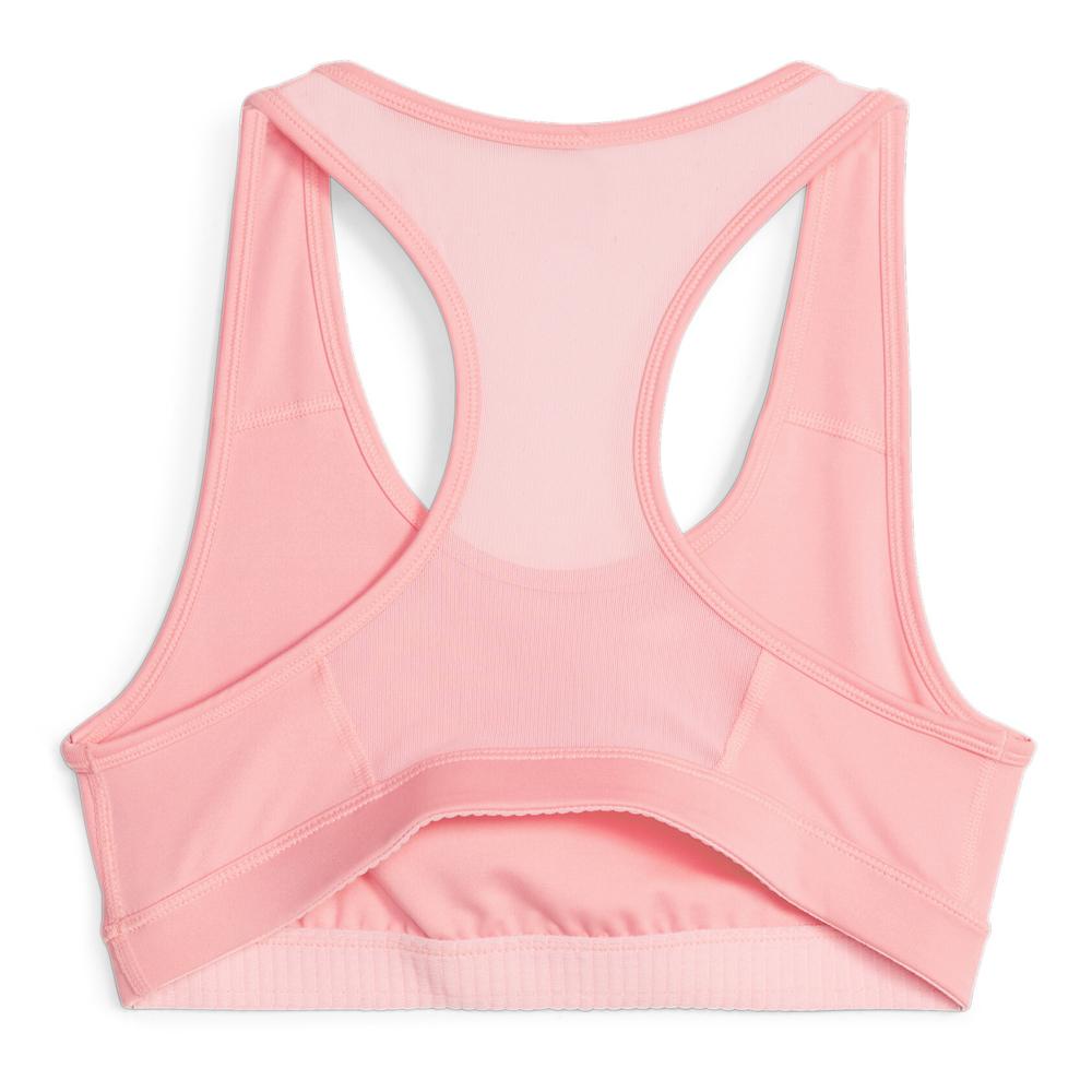 Puma Brassière Rose Fluo Femme Puma Mid Impact 4keeps