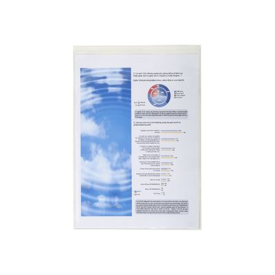 Exacompta - Pochette de protection - A4 simple - translucide incolore