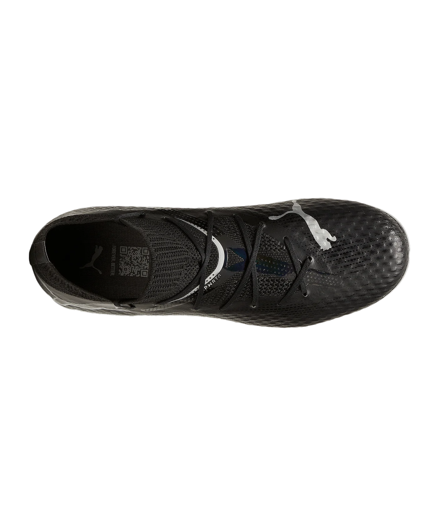 PUMA FUTURE 7 Pro FG/AG Eclipse Jr Kids Schwarz Silber F02
