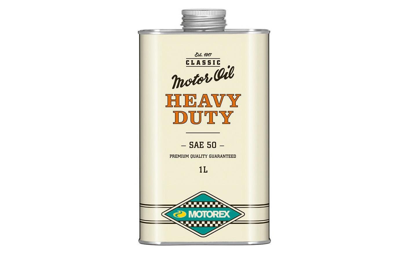 Motorenöl 4-Takt HEAVY DUTY SAE 50, 1 l4-Takt-Motorenöl für klassische Fahrzeuge, 1 Liter