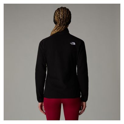 Polaire Femme The North Face 100 Glacier Full Zip Noir