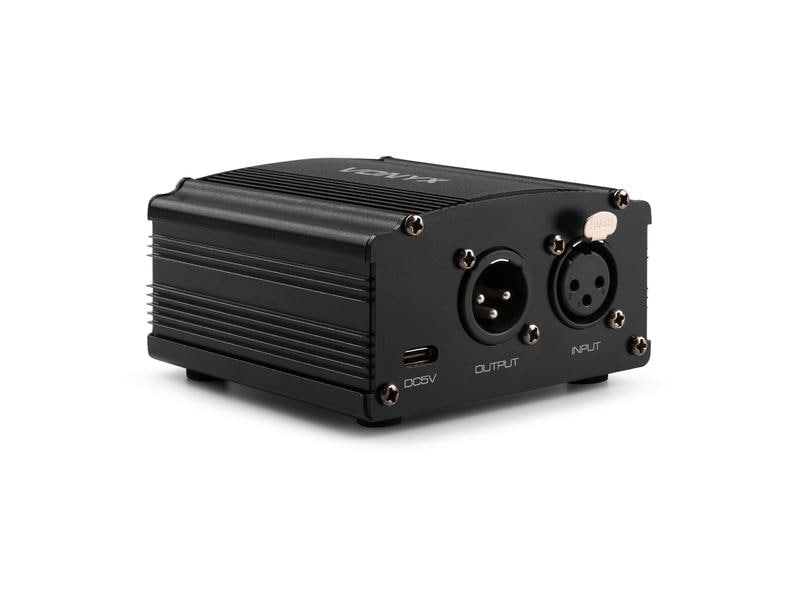 Vonyx DI-Box VDX10 Zuverlässiges, universelles 48-V-Phantomnetzteil